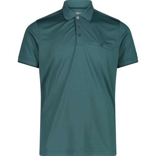CMP Polo Herren Poloshirt, grün 52