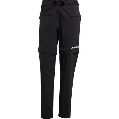 Adidas Terrex Utilitas Hiking Zip-Off Damen Hose, schwarz 44T Adidas Terrex Utilitas Hiking Zip-Off Damen Hose, schwarz 44T
