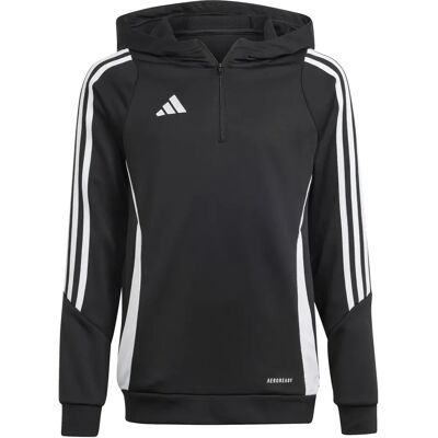 Adidas Tiro 24 Training Kinder Kapuzensweater, schwarz 128 Adidas Tiro 24 Training Kinder Kapuzensweater, schwarz 128