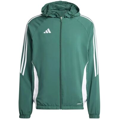 Adidas Tiro24 Windbreaker Herren Schlupfjacke, grün S Adidas Tiro24 Windbreaker Herren Schlupfjacke, grün S