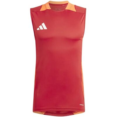 Adidas Tiro 24 Competition Sleeveless Trainingstrikot Herren Trikot, rot L Adidas Tiro 24 Competition Sleeveless Trainingstrikot Herren Trikot, rot L