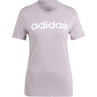 adidas Essentials Slim Logo T-Shirt - Lila - T-Shirt adidas Essentials Slim Logo T-Shirt - Lila - T-Shirt