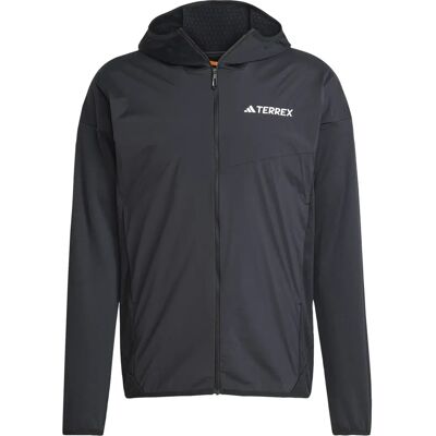 adidas Terrex Xperior Climawarm+ Wind Light Fleece Kapuzenjacke - Herren - Schwarz adidas Terrex Xperior Climawarm+ Wind Light Fleece Kapuzenjacke - Herren - Schwarz