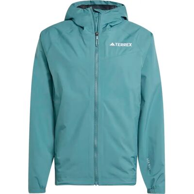Adidas Terrex Multi 2L Rain Herren Funktionsjacke, grün 3XL Adidas Terrex Multi 2L Rain Herren Funktionsjacke, grün 3XL