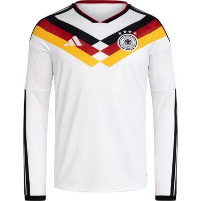 Adidas Deutschland 2026 Home Langarm Herren Trikot, weiß M Adidas Deutschland 2026 Home Langarm Herren Trikot, weiß M