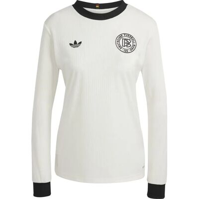Adidas Deutschland DFB 125 Jahre Jubiläum Langarm Damen Trikot, weiß S Adidas Deutschland DFB 125 Jahre Jubiläum Langarm Damen Trikot, weiß S