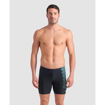 Arena Kikko V Swim Mid Jammer Graphic Herren Tights, schwarz 7 Arena Kikko V Swim Mid Jammer Graphic Herren Tights, schwarz 7