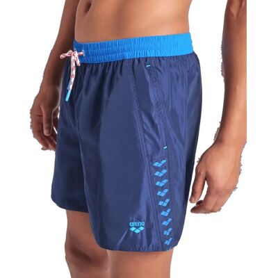 Arena Team Stripe Beach Herren Bermuda Shorts, blau M Arena Team Stripe Beach Herren Bermuda Shorts, blau M
