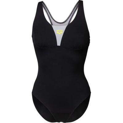 Arena Control Pro Solid Damen Schwimmanzug, schwarz 42 Arena Control Pro Solid Damen Schwimmanzug, schwarz 42