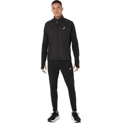 Asics Road Winter Gilet Herren Weste, schwarz M Asics Road Winter Gilet Herren Weste, schwarz M
