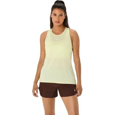ASICS Nagino Run Verstellbarer Tank - Laufshirt - Huddle Gelb Heather ASICS Nagino Run Verstellbarer Tank - Laufshirt - Huddle Gelb Heather