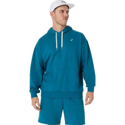 Asics French Terry Relaxed Herren Longsleeve, blau M Asics French Terry Relaxed Herren Longsleeve, blau M