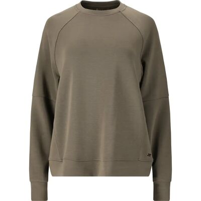 Athlecia Jacey Crew Neck Damen Sweatshirt, grün 42 Athlecia Jacey Crew Neck Damen Sweatshirt, grün 42