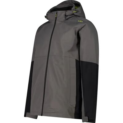 CMP Jacket Zip Hood Detachable Inner Jacket Herren Jacke, grau 48 CMP Jacket Zip Hood Detachable Inner Jacket Herren Jacke, grau 48