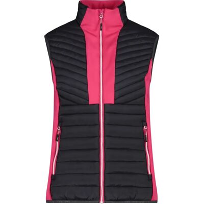 CMP Vest Hybrid Damen Weste, pink D44 CMP Vest Hybrid Damen Weste, pink D44