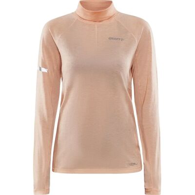Craft Adv Subz Wool Ls Tee 2 Cosmo-melange XL - Laufshirt Craft Adv Subz Wool Ls Tee 2 Cosmo-melange XL - Laufshirt