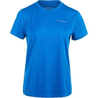 Endurance Vista V2 Performance Damen Blau Sportshirt Endurance Vista V2 Performance Damen Blau Sportshirt