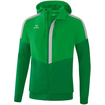 ERIMA - SQUAD TRACKTOP JACKE MIT KAPUZE - Grün - XL - Jacket ERIMA - SQUAD TRACKTOP JACKE MIT KAPUZE - Grün - XL - Jacket