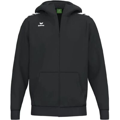 Erima Cmpt 3 Wings Kapuzensweater, schwarz XS Erima Cmpt 3 Wings Kapuzensweater, schwarz XS