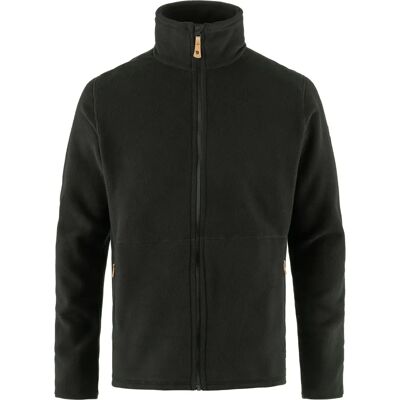 Fjällräven Sten Fleece Herren Midlayer, schwarz XXL Fjällräven Sten Fleece Herren Midlayer, schwarz XXL
