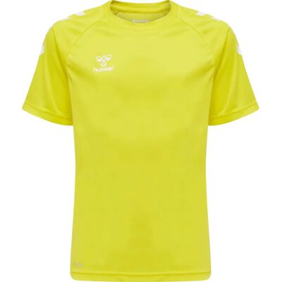 hummel hmlCORE XK CORE POLY T-SHIRT S/S KIDS - BLAZING YELLOW - 164 hummel hmlCORE XK CORE POLY T-SHIRT S/S KIDS - BLAZING YELLOW - 164