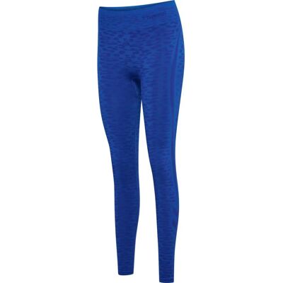 Hummel Leo Seamless MW Leggings - Olympian Blue Hummel Leo Seamless MW Leggings - Olympian Blue