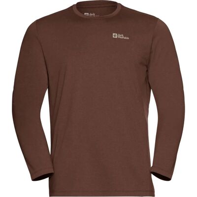 Jack Wolfskin Sky Thermal Herren Longsleeve, braun M Jack Wolfskin Sky Thermal Herren Longsleeve, braun M