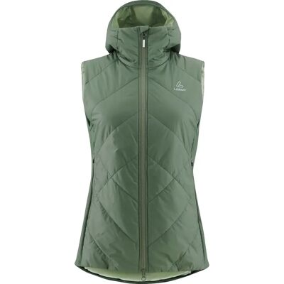 Löffler Hooded Pl60 Damen Weste, orange 34 Löffler Hooded Pl60 Damen Weste, orange 34