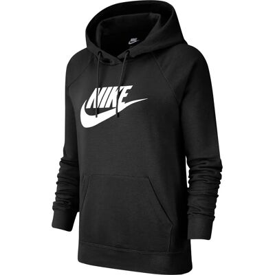 Nike Sportswear Essential Damen Kapuzensweater, schwarz US: M Nike Sportswear Essential Damen Kapuzensweater, schwarz US: M