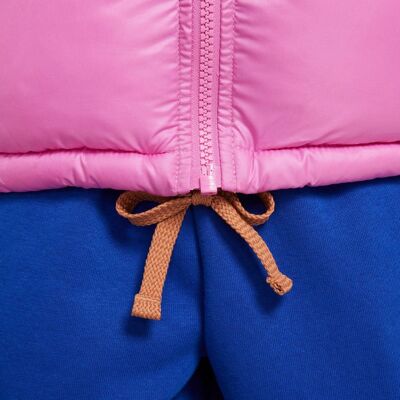 Nike Sportswear Heavyweight Synthetic Fill EasyOn Therma-Fit Repel Loose Hooded Kinder Weste, pink US: XL Nike Sportswear Heavyweight Synthetic Fill EasyOn Therma-Fit Repel Loose Hooded Kinder Weste, pink US: XL