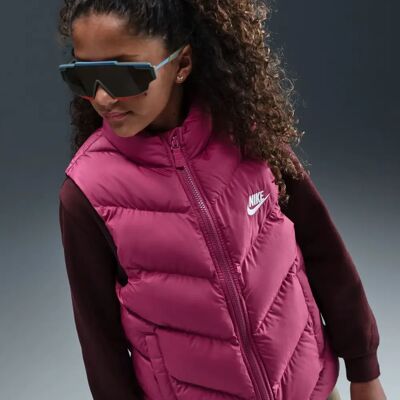 Nike Sportswear All Day Play Therma-Fit Loose-Fit Puffer Kinder Weste, rosa US: L Nike Sportswear All Day Play Therma-Fit Loose-Fit Puffer Kinder Weste, rosa US: L