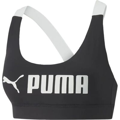 Puma Mid Impact Fit Bra Damen Top, schwarz S Puma Mid Impact Fit Bra Damen Top, schwarz S