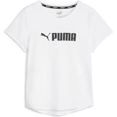 PUMA - FIT LOGO ULTRABREATHE - Weiß - L - Shirt PUMA - FIT LOGO ULTRABREATHE - Weiß - L - Shirt