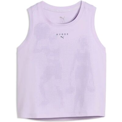 Puma X Hyrox Cloudspun Thermoadapt Crop Damen Tanktop, lila XL Puma X Hyrox Cloudspun Thermoadapt Crop Damen Tanktop, lila XL