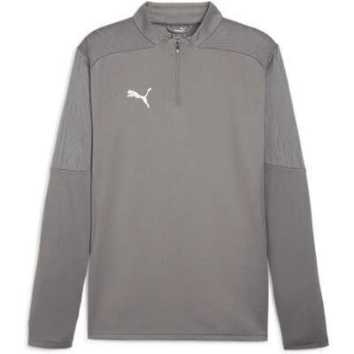 Puma - teamFINAL Training 1/4 Zip Top - Grau - L - Jacket Puma - teamFINAL Training 1/4 Zip Top - Grau - L - Jacket