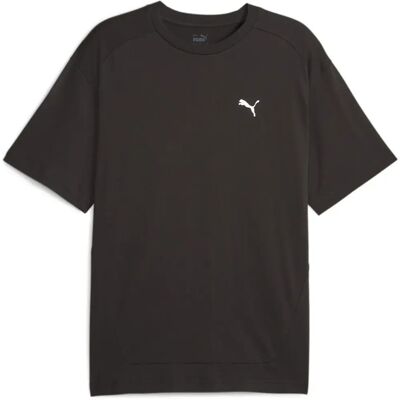 Puma Schwarzes Baumwoll Casual M T-Shirt Puma Schwarzes Baumwoll Casual M T-Shirt