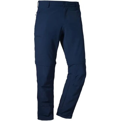 Schöffel Folkstone Zip Off Herren Hose, blau 58