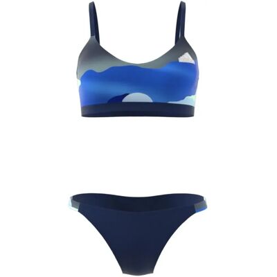 Adidas City Escape Camo Bikini Set Damen Bikini, türkis 42 Adidas City Escape Camo Bikini Set Damen Bikini, türkis 42