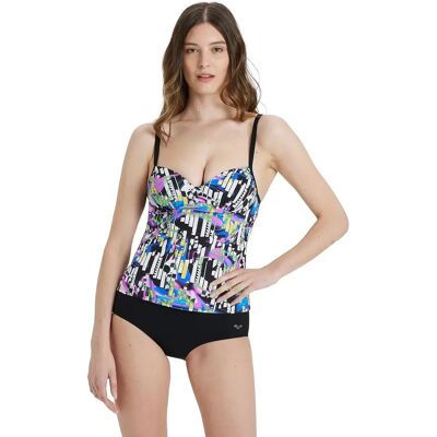 Arena Bodylift Tankini Carolina Damen Badeanzug, schwarz 36 Arena Bodylift Tankini Carolina Damen Badeanzug, schwarz 36