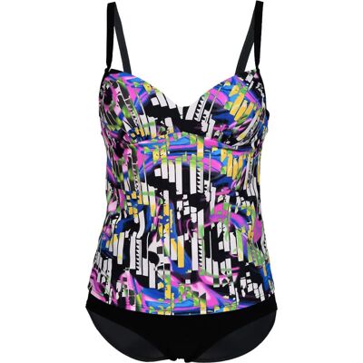 Arena Bodylift Tankini Carolina C-Cup Damen Badeanzug, schwarz 44 Arena Bodylift Tankini Carolina C-Cup Damen Badeanzug, schwarz 44