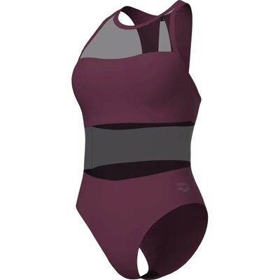 Arena Mesh Panels Vent Back Damen Schwimmanzug, rot 44 Arena Mesh Panels Vent Back Damen Schwimmanzug, rot 44
