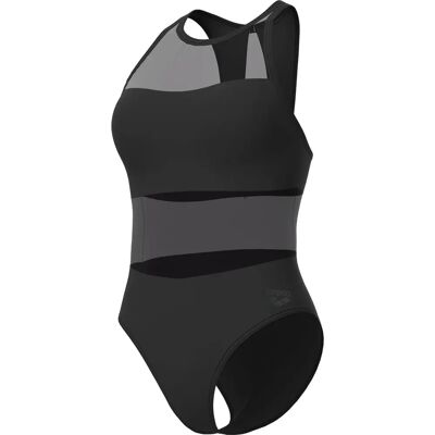 Arena Mesh Panels Vent Back Damen Schwimmanzug, schwarz 38 Arena Mesh Panels Vent Back Damen Schwimmanzug, schwarz 38