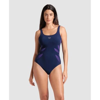 Arena Milena Wing Back Damen Badeanzug, blau 42 Arena Milena Wing Back Damen Badeanzug, blau 42
