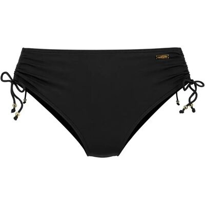 Lascana Bikinihose mit Raffung Damen Bikinihose, schwarz 38 Lascana Bikinihose mit Raffung Damen Bikinihose, schwarz 38