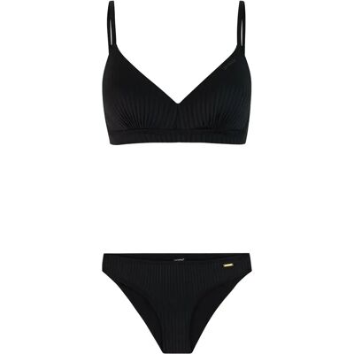 Protest PRTKyla Damen Bikini, schwarz L40D Protest PRTKyla Damen Bikini, schwarz L40D