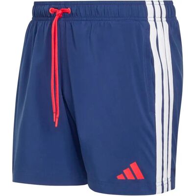 Adidas 3-Stripes Swim 5-Inch Herren Badehose, blau XL Adidas 3-Stripes Swim 5-Inch Herren Badehose, blau XL