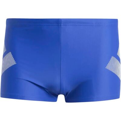 Adidas Big Bar Swim Boxers Herren Badehose, blau 7 Adidas Big Bar Swim Boxers Herren Badehose, blau 7