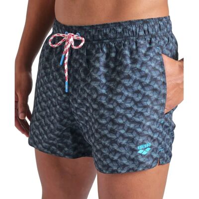 Arena Water Prints Beach X-short Ao Herren Badehose, grün L Arena Water Prints Beach X-short Ao Herren Badehose, grün L