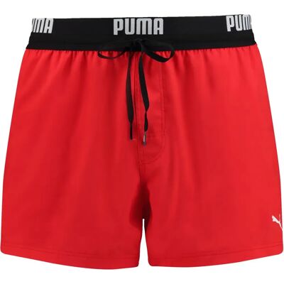 Puma Swim Logo Short Length Herren Badehose, grau XS Puma Swim Logo Short Length Herren Badehose, grau XS