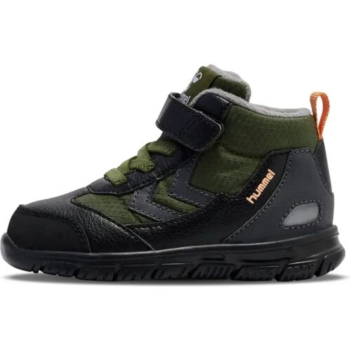 Hummel Crosslite Winter Mid Kinder Stiefel, grün, Größe 22 22